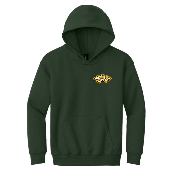 South Valley Tigers Youth Heavy Blend Hooded Sweatshirt Thumbnail