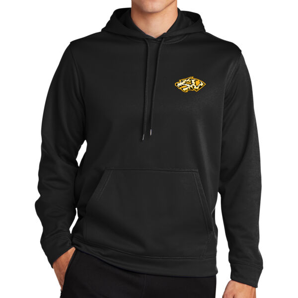 South Valley Tigers Sport Wick Fleece Hooded Pullover. Thumbnail