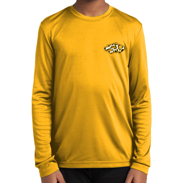 South Valley Tigers Youth Long Sleeve PosiCharge Competitor Tee. Thumbnail
