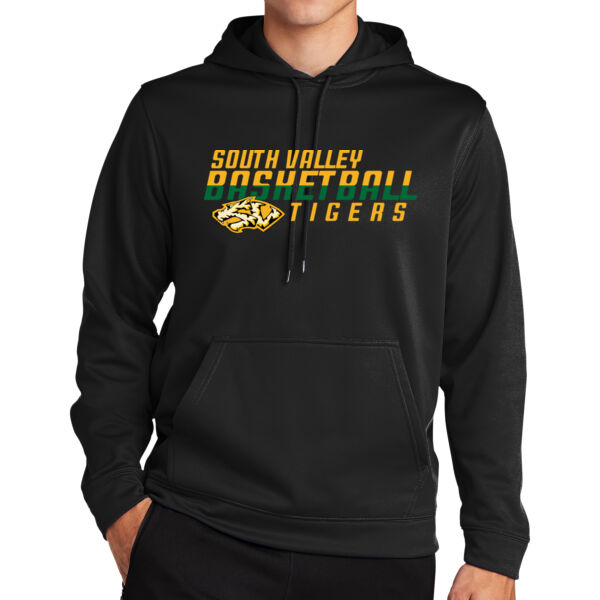 South Valley Basketball Tigers Sport Wick Fleece Hooded Pullover Thumbnail