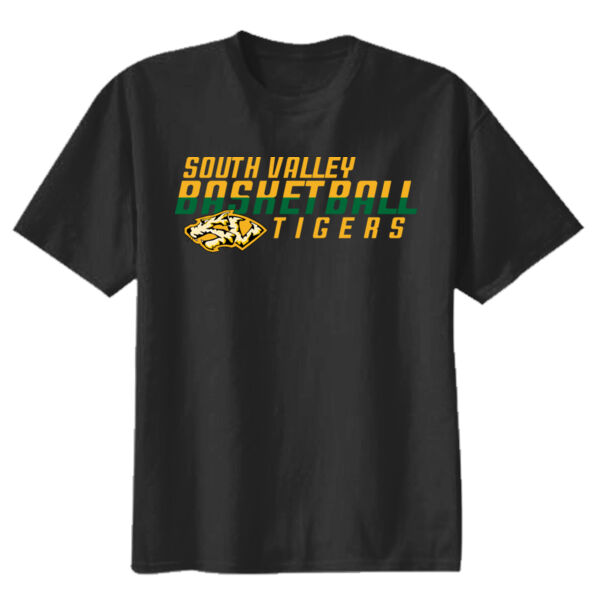 South Valley Basketball Tigers Youth Heavy Cotton 100% Cotton T Shirt Thumbnail