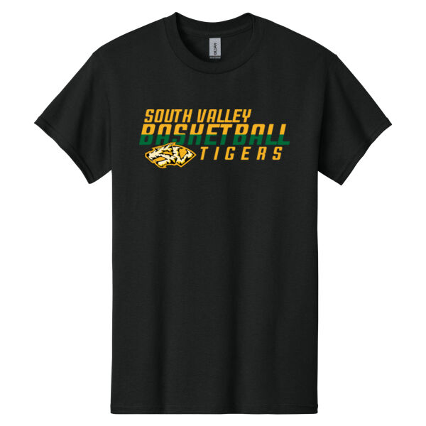 South Valley Basketball Tigers Heavy Cotton 100% Cotton T Shirt Thumbnail