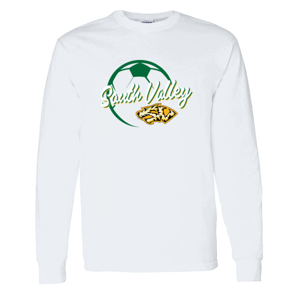South Valley Soccer Tigers Heavy Cotton 100% Cotton Long Sleeve T Shirt Thumbnail