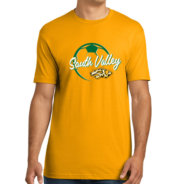 South Valley Soccer Tigers Unisex Cotton Tee. Thumbnail