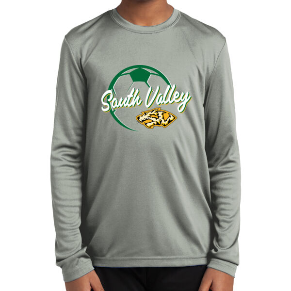 South Valley Soccer Tigers Youth Long Sleeve PosiCharge Competitor Tee. Thumbnail