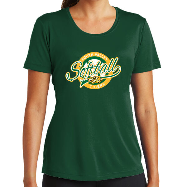 South Valley Softball Tigers Ladies PosiCharge Competitor Tee Thumbnail