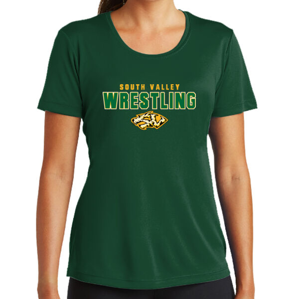 South Valley Wrestling Tigers Ladies PosiCharge Competitor Tee Thumbnail