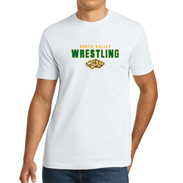 South Valley Wrestling Tigers White Unisex Cotton Tee Thumbnail