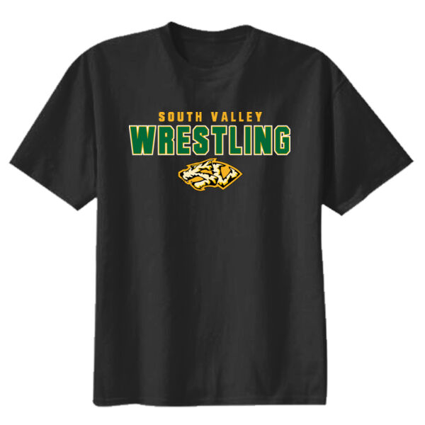 South Valley Wrestling Tigers Youth Heavy Cotton 100% Cotton T Shirt Thumbnail