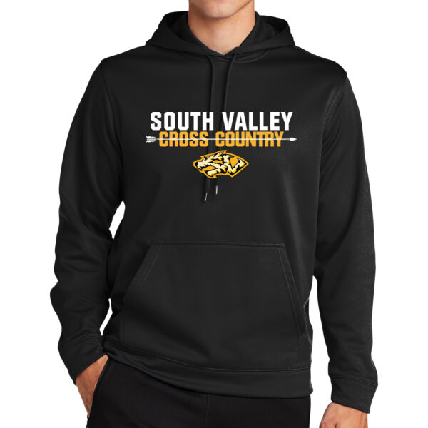 South Valley Cross Country Tigers Sport Wick Fleece Hooded Pullover Thumbnail