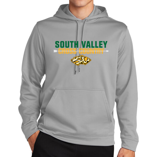 South Valley Cross Country Tigers Sport Wick Fleece Hooded Pullover Thumbnail