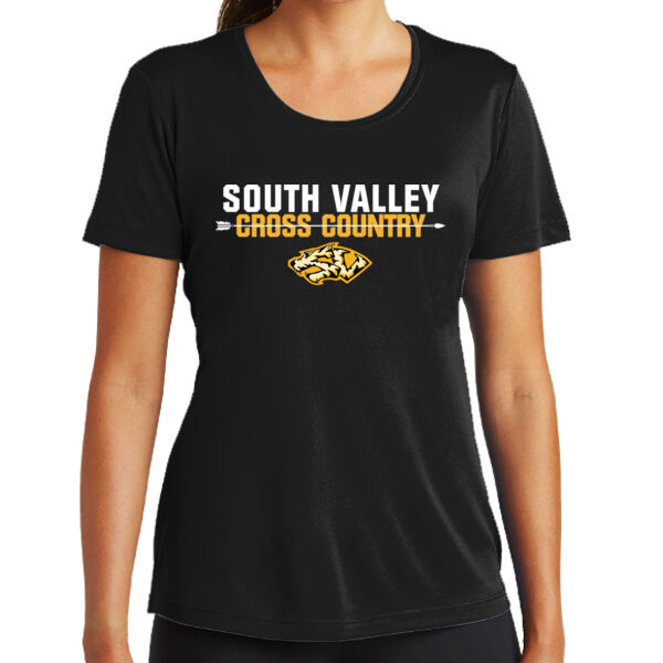 South Valley Cross Country Tigers Ladies PosiCharge Competitor Tee Thumbnail