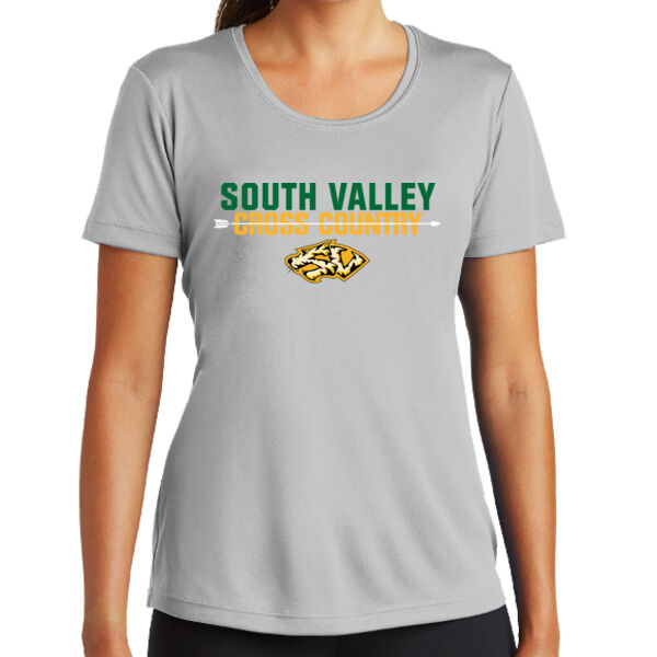 South Valley Cross Country Tigers Ladies PosiCharge Competitor Tee Thumbnail