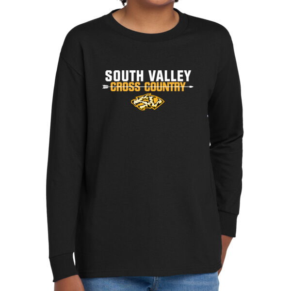 South Valley Cross Country Tigers Youth Heavy Cotton 100% Cotton Long Sleeve T Shirt Thumbnail