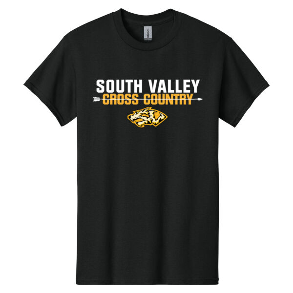 South Valley Cross Country Tigers Heavy Cotton 100% Cotton T Shirt Thumbnail