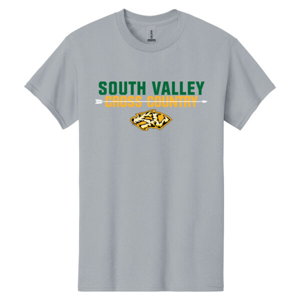 South Valley Cross Country Tigers Heavy Cotton 100% Cotton T Shirt Thumbnail