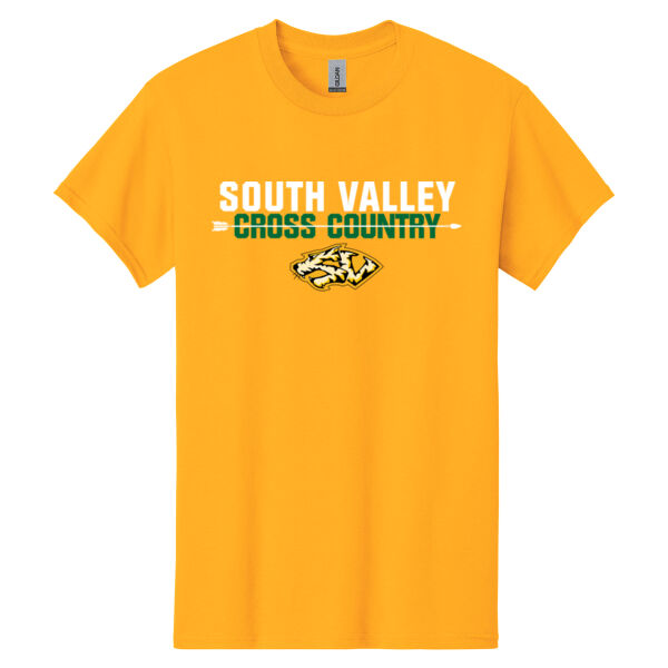 South Valley Cross Country Tigers Heavy Cotton 100% Cotton T Shirt Thumbnail