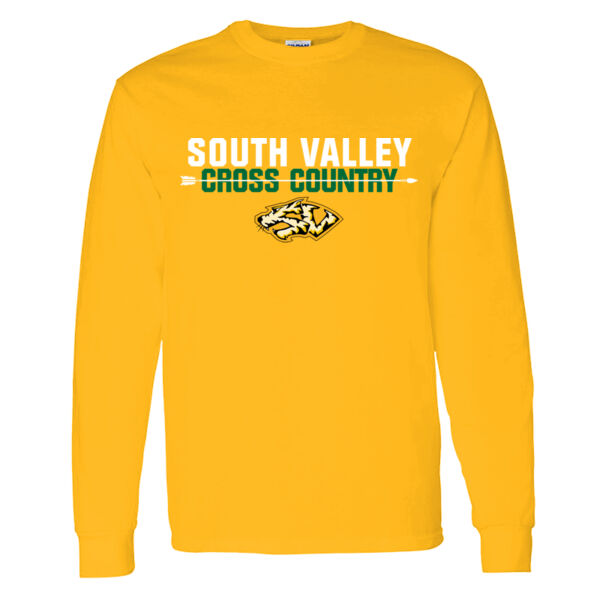 South Valley Cross Country Tigers Heavy Cotton 100% Cotton Long Sleeve T Shirt Thumbnail
