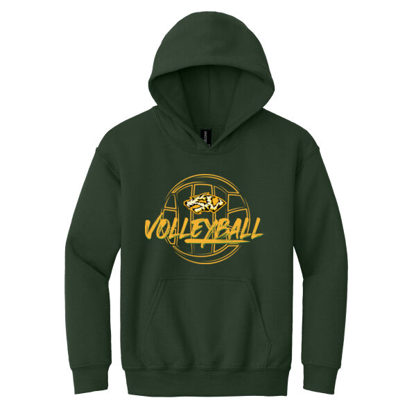 South Valley Volleyball Tigers Youth Heavy Blend Hooded Sweatshirt Thumbnail