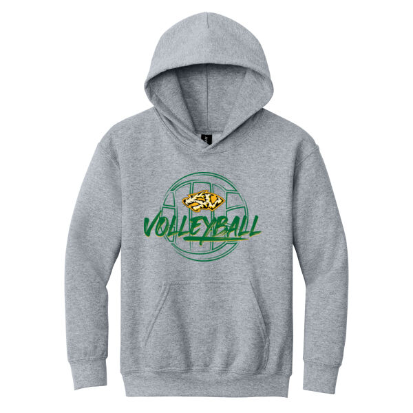 South Valley Volleyball Tigers Youth Heavy Blend Hooded Sweatshirt 2 Thumbnail