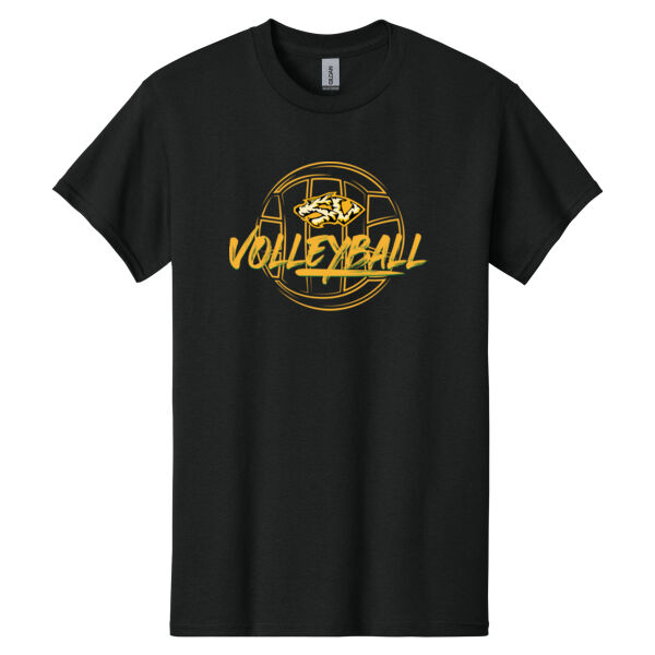 South Valley Volleyball Tigers Heavy Cotton 100% Cotton T Shirt Thumbnail