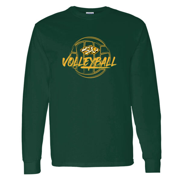 South Valley Volleyball Tigers Heavy Cotton 100% Cotton Long Sleeve T Shirt Thumbnail