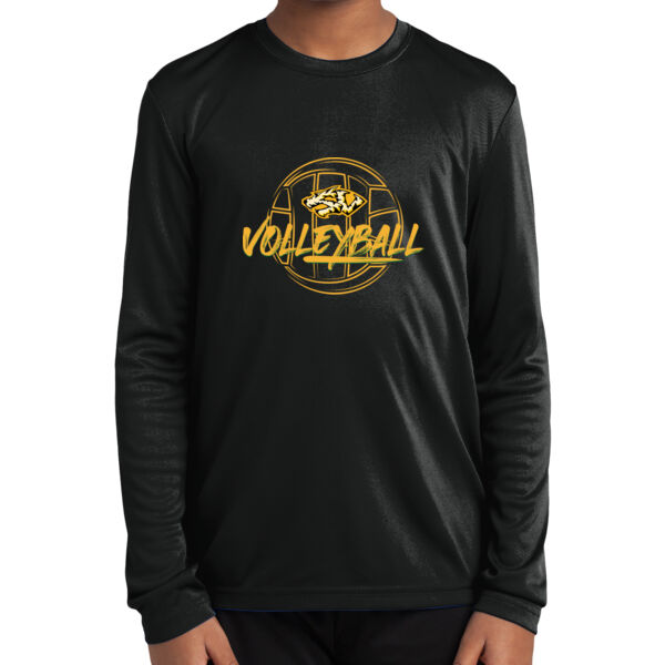 South Valley Volleyball Tigers Youth Long Sleeve PosiCharge Competitor Tee Thumbnail