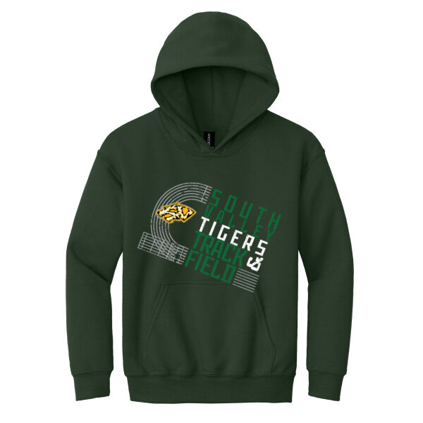 South Valley Track & Field Youth Heavy Blend Hooded Sweatshirt Thumbnail