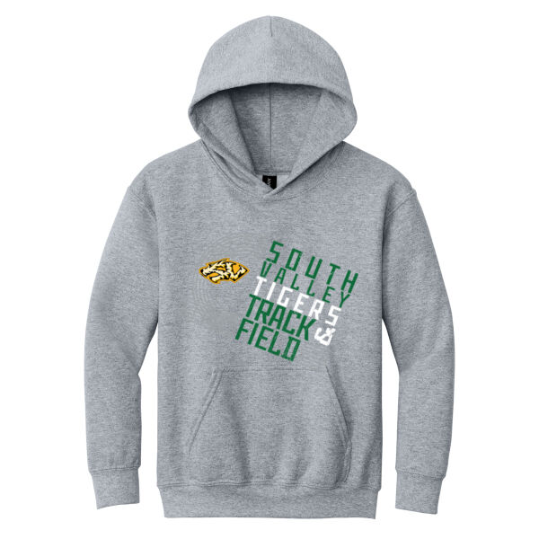 South Valley Track & Field Youth Heavy Blend Hooded Sweatshirt Thumbnail
