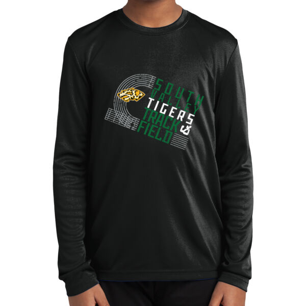 South Valley Track & Field Youth Long Sleeve PosiCharge Competitor Tee Thumbnail