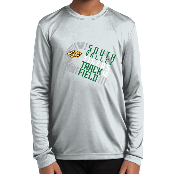 South Valley Track & Field Youth Long Sleeve PosiCharge Competitor Tee Thumbnail